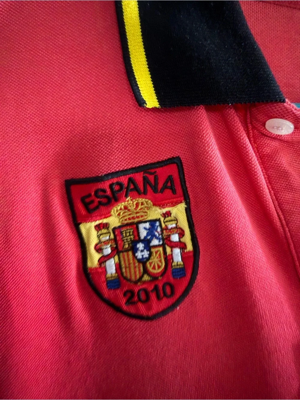 Polo Ralph Lauren Spain 2010 red polo shirt